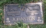 1993 Headstone Harold and Teresa Johnston