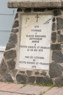 plaque honorifique Bouchard