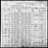 1900 US Census Julius Burdeau
