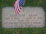 Headstone Douglas Patrie